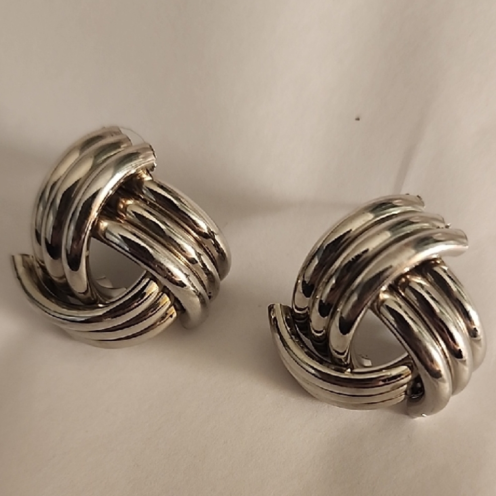 Antique costume Knot Earrings